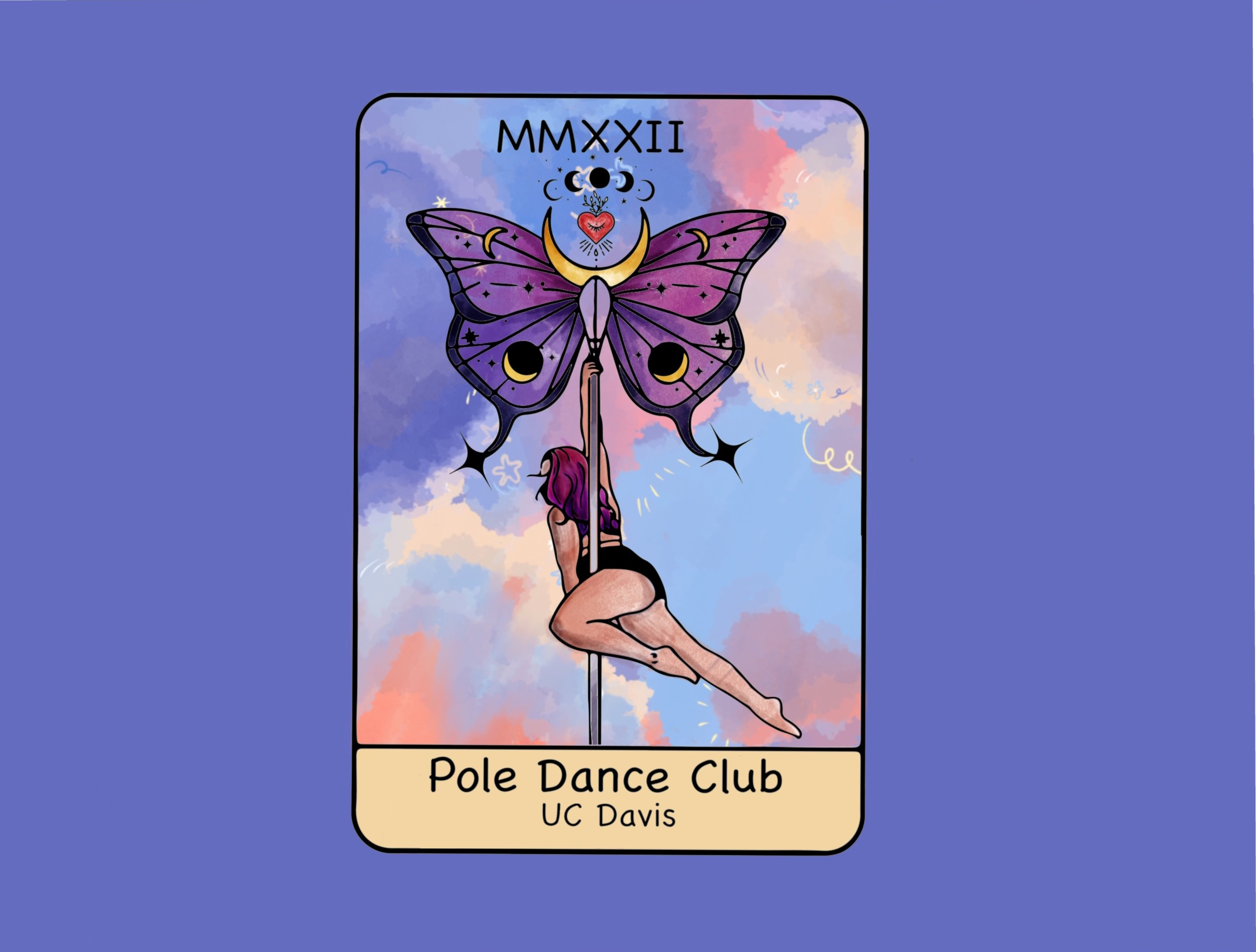 Pole Dance Club at UC Davis Logo